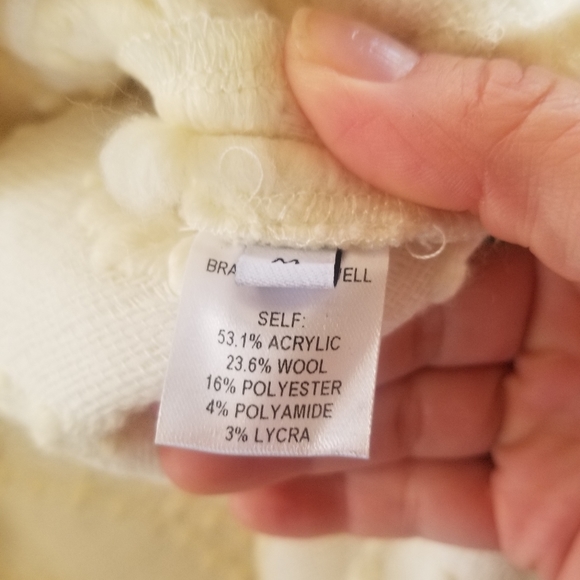 BRANDON MAXWELL SARABETH CABLE JACQUARD CREWNECK SWEATER size M - Picture 5 of 10